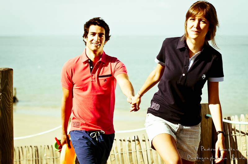 un couple sur la plage-photographe-la-baule-nantes-pedro-loustau-
