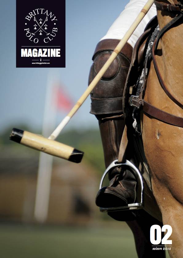la couverture du Brittany Polo Club pedro loustau photographe la baule nantes