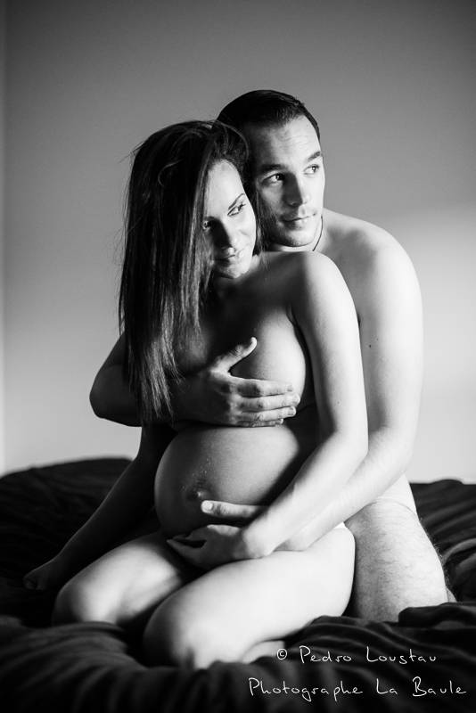 eyes on the futur - © pedro loustau - photographe la baule nantes maternité grossesse couple famille