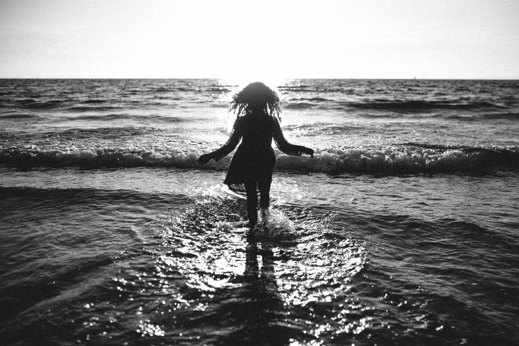 un ange sur la plage - photographe la baule