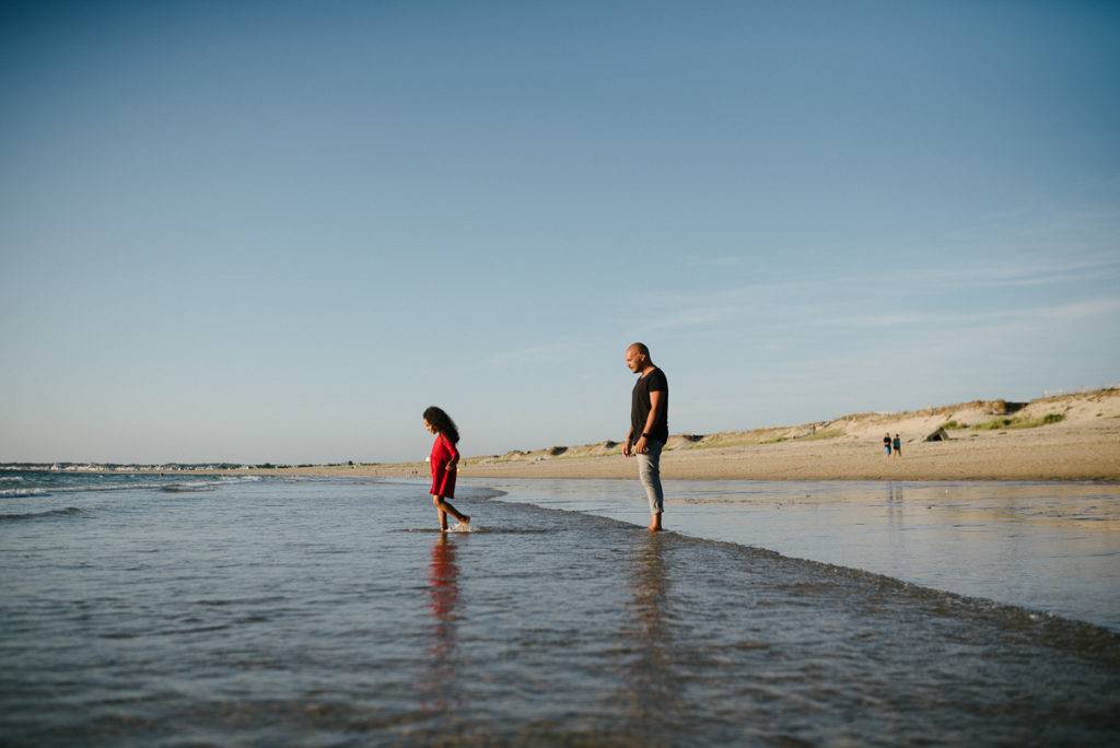 au bord de la plage - photographe la baule