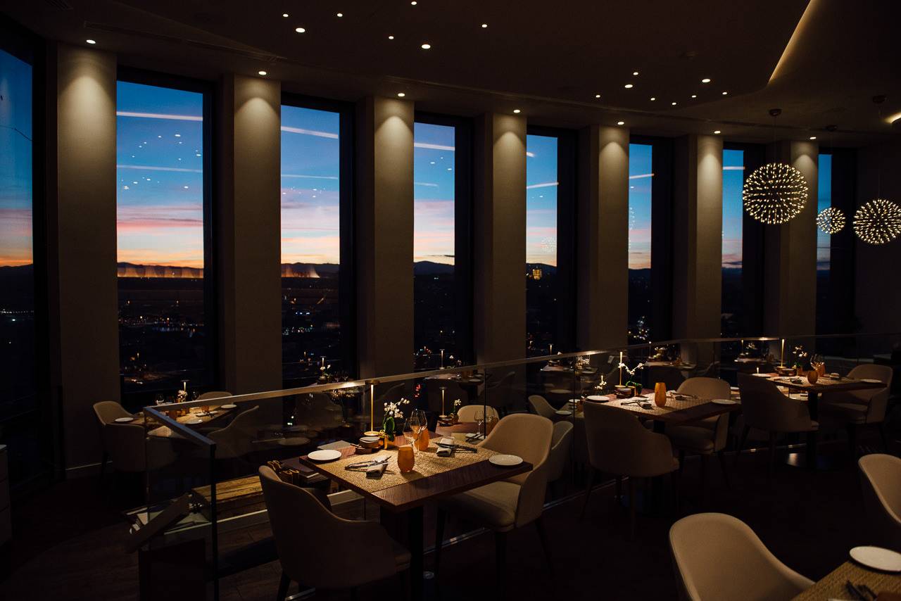 la vue incroyable de l'hotel Radisson à Lyon - photographe la baule