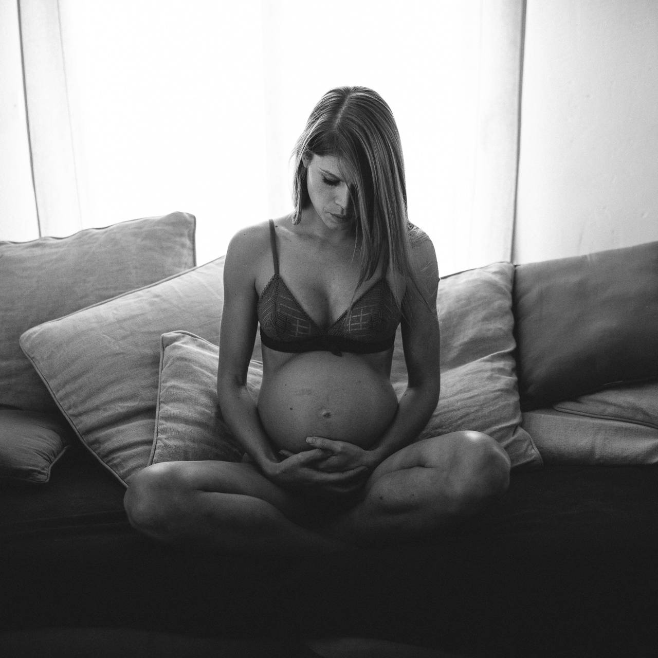 photographie de femme enceinte grossesse - photographe la baule