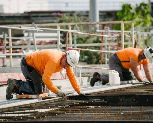 travaux de réagréage - photographe la baule