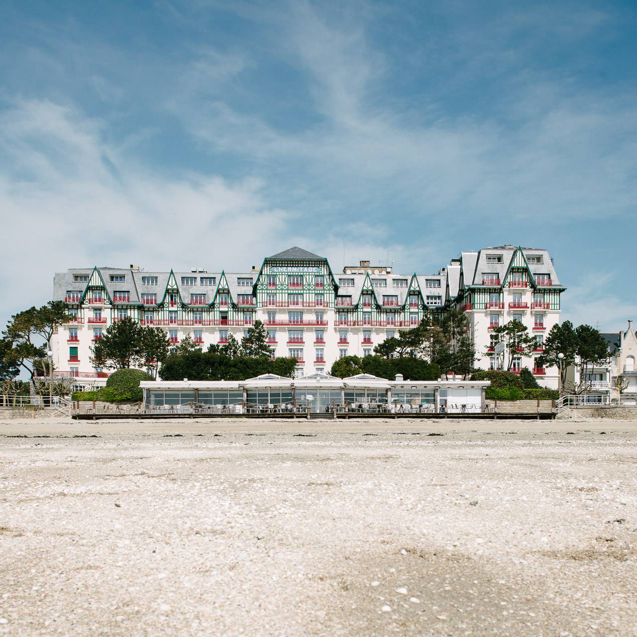hotel Hermitage sur la plage de La Baule - photographe la baule