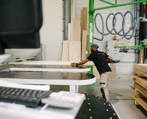 menuiserie Couronne - photographe La Baule industrie