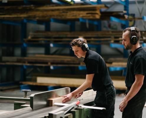 menuiserie Couronne - photographe La Baule industrie